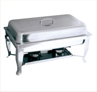 18.0 Stainless Steel 3Q Size Chafing Dish