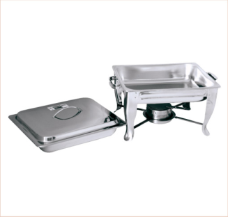 18.0 Stainless Steel 2Q Unfold Half Chafing Dish